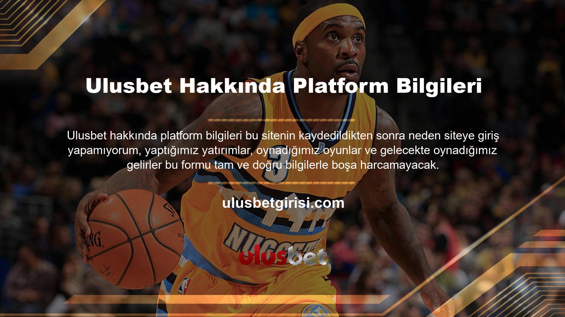 Aksi takdirde Ulusbet geri çekilme problemi olabilir