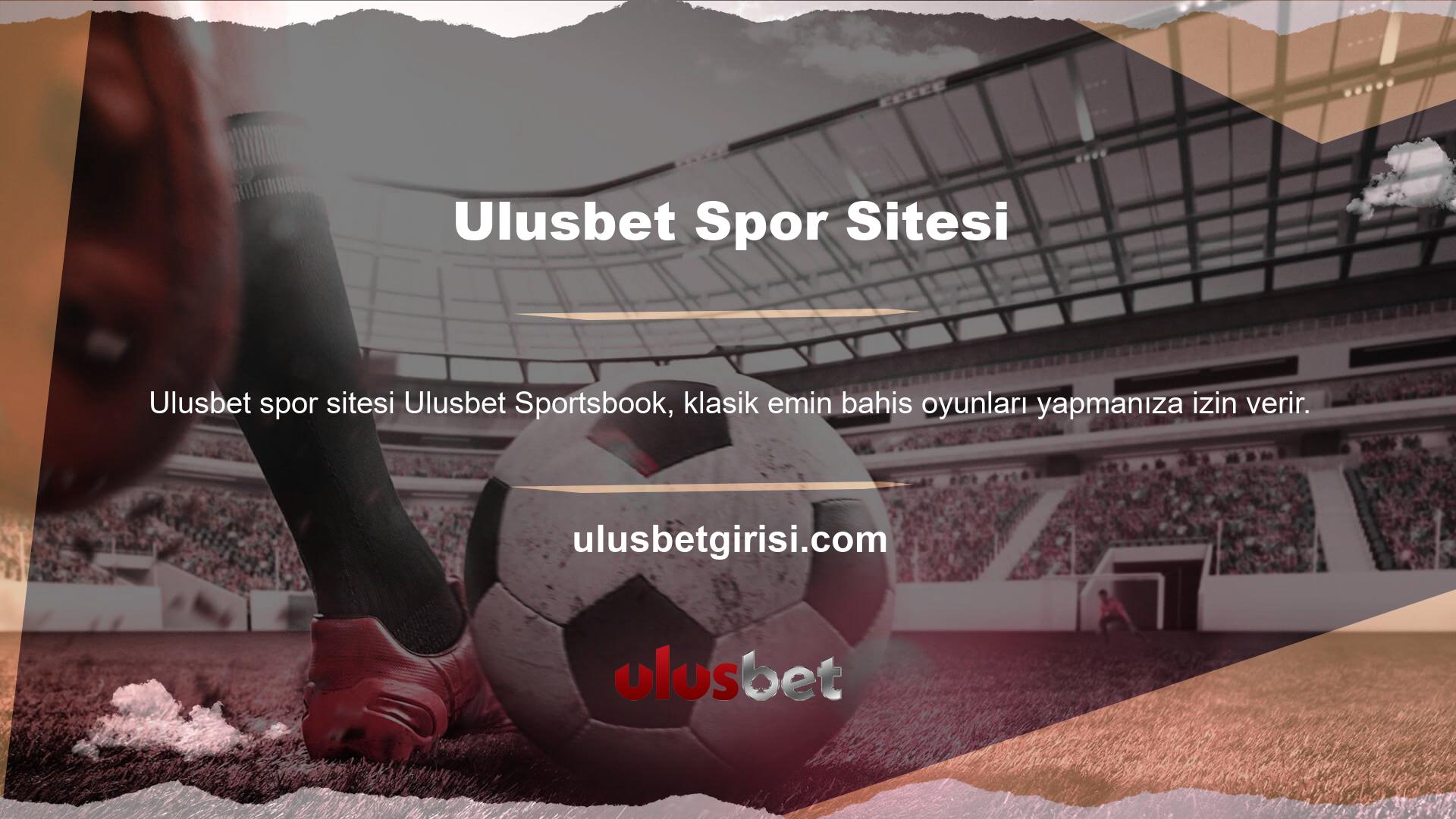 Bazı bahis siteleri farklı oyunlar için spor sahaları olduğunu söylüyor